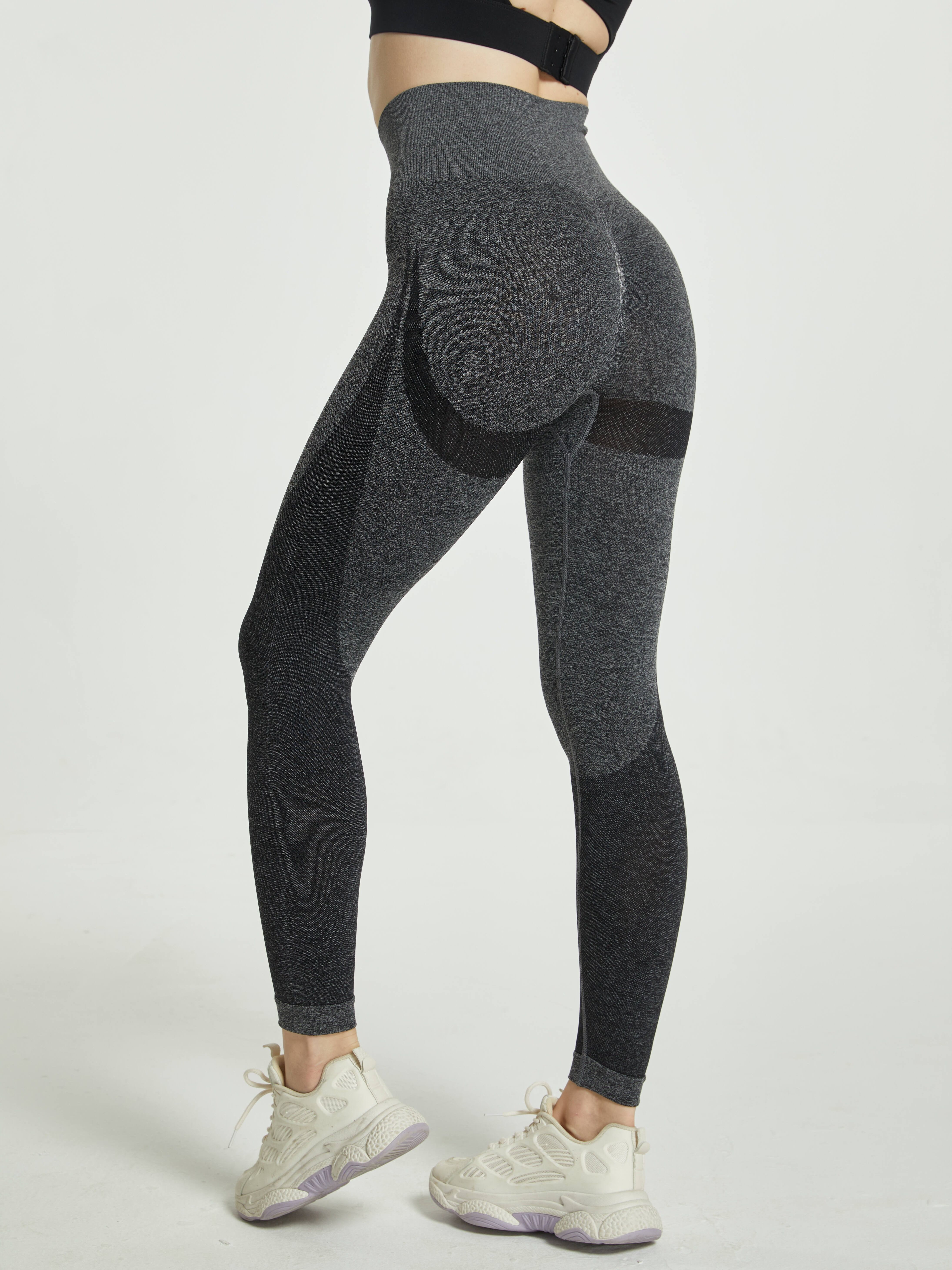 Leggings Deportivos Mujer Pantalones Ajustados Yoga Cintura - Temu
