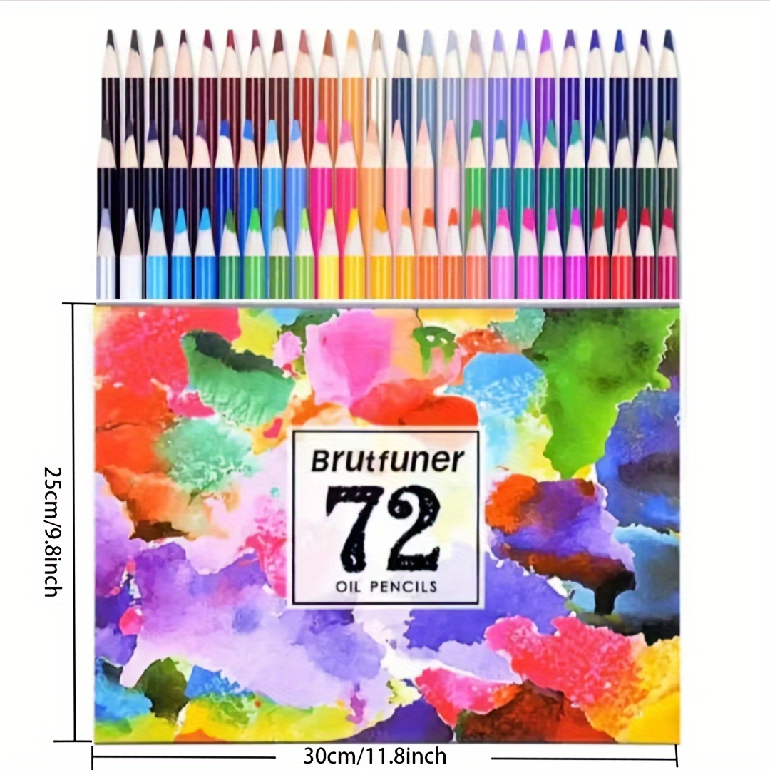 Professional Watercolor Colored Pencils, Professional Colored Wooden  Paintings