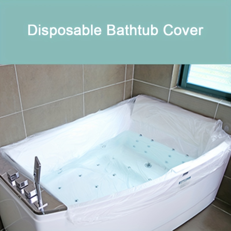 Generic 50Pcs Disposable Bathtub Liner Cover Disposable