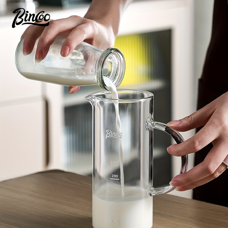 500ml Borosilicate Glass Milk Frothing Pitcher Multipurpose Milk