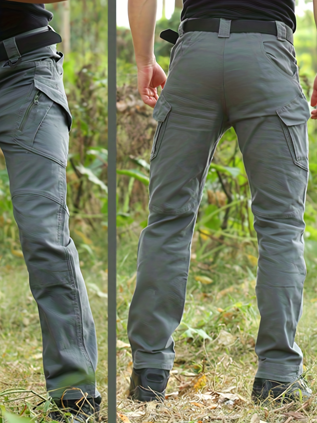 Avamo Mens Outdoor Hiking Pants Trouser Lightweight Casual Work