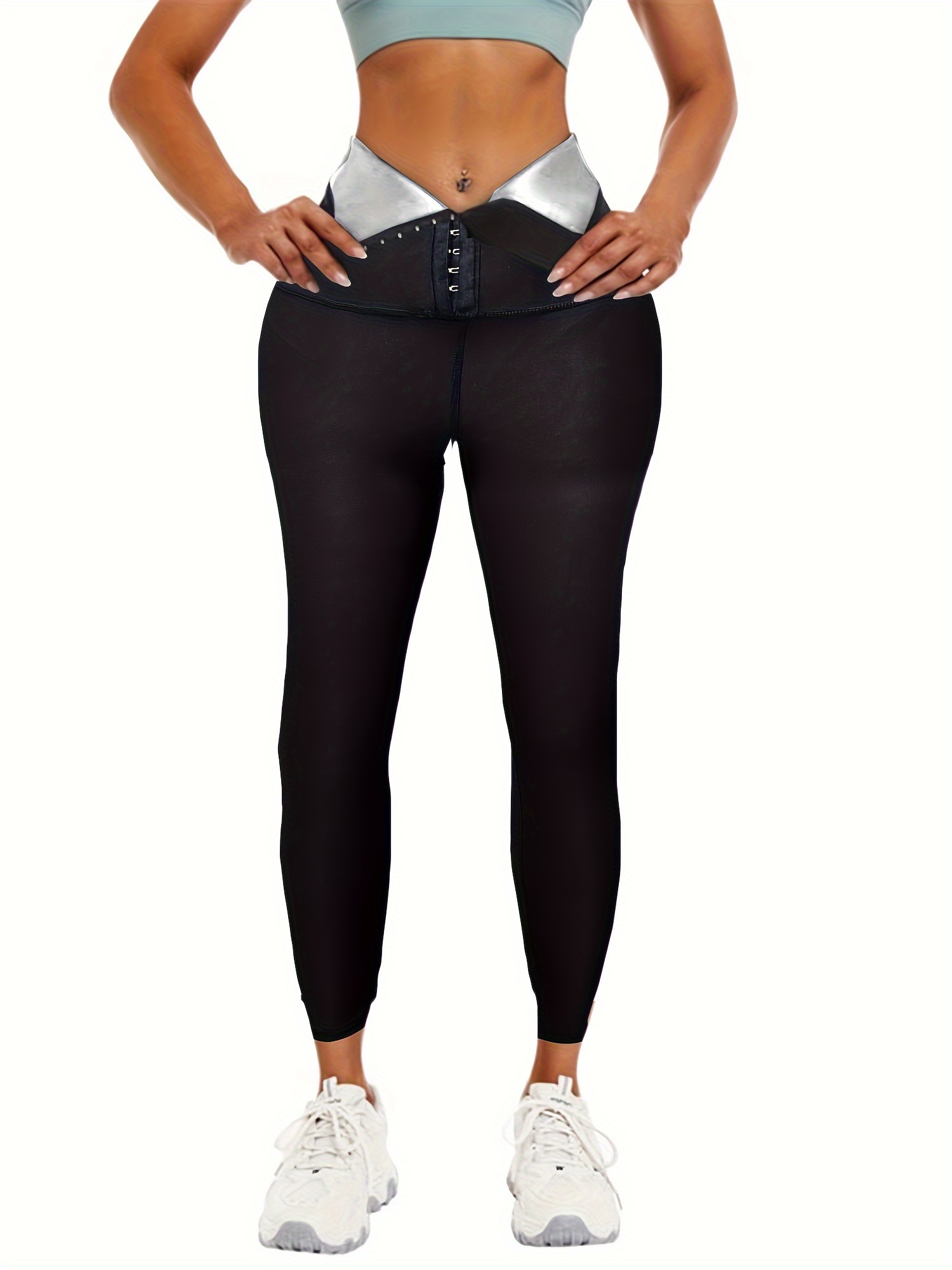 Women Shaper Pants Body Shaper Hot Sweat Sauna Effect Slimming Pants Belly  Control Shapewear Workout Gym Leggings Fitness Shorts Z