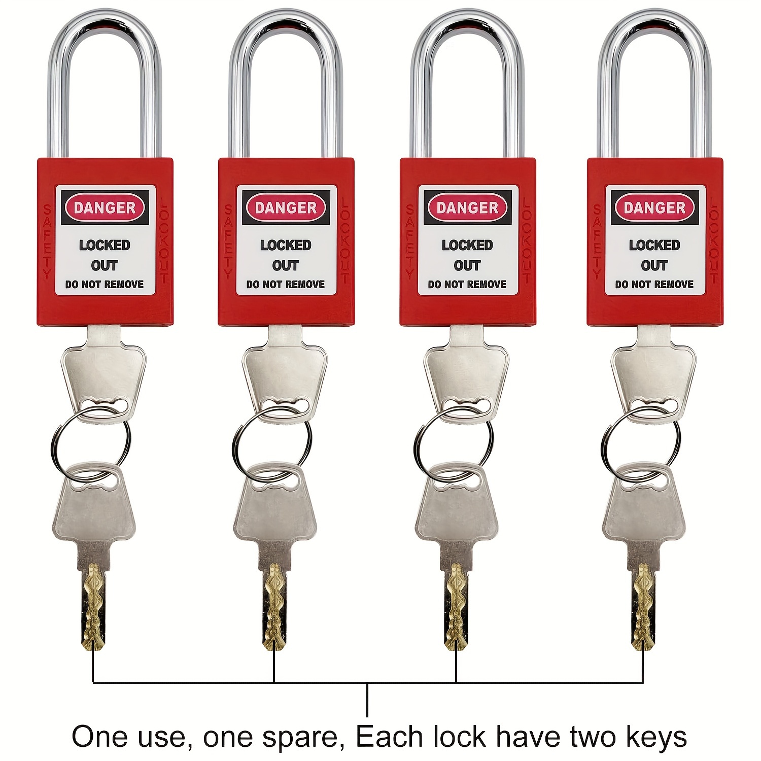 Electrical Lockout Tagout Kit Loto Tag Hasp Padlock Breaker Lock