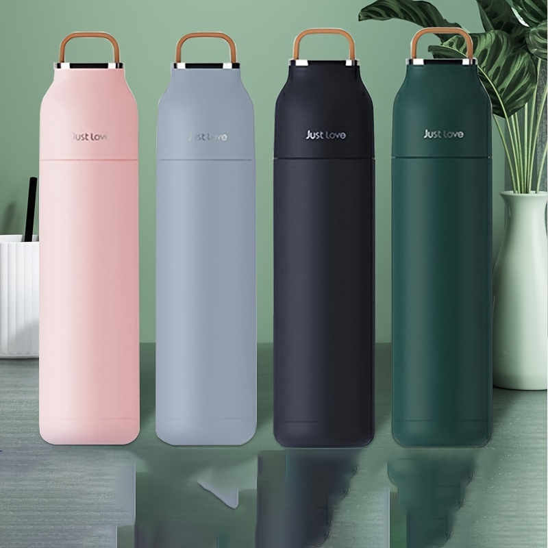 Portable Stainless Steel Thermos Cup Leak-proof Drink Vacuum Flask