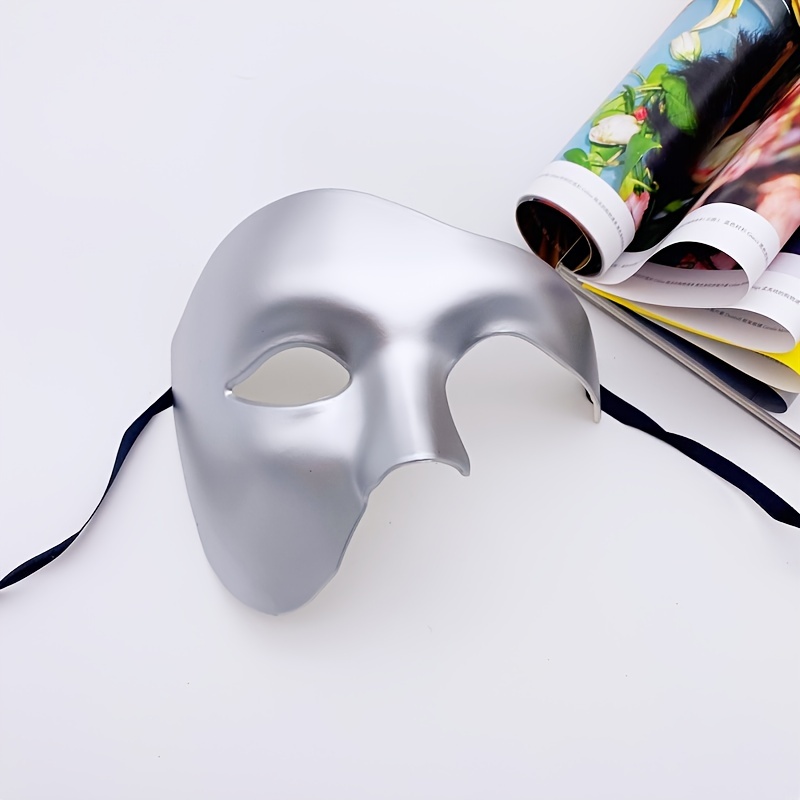 1 Piece Masquerade Mask Retro Phantom Of The Opera One Eye Half