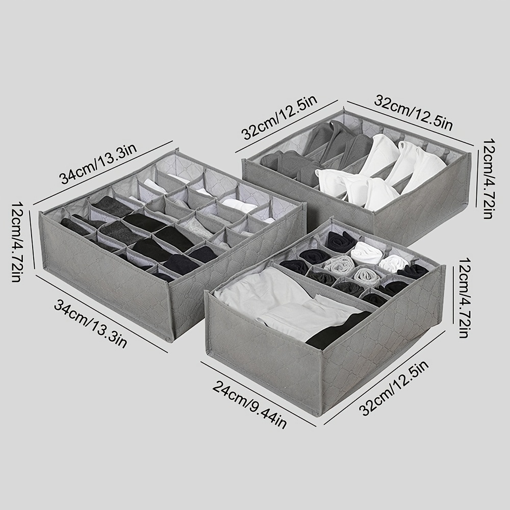 1 Pieza Calcetines Ropa Interior Cajón Organizador Divisor - Temu