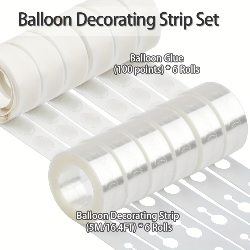 Point Dots Balloon Glue Removable Adhesive Point Tape Double - Temu