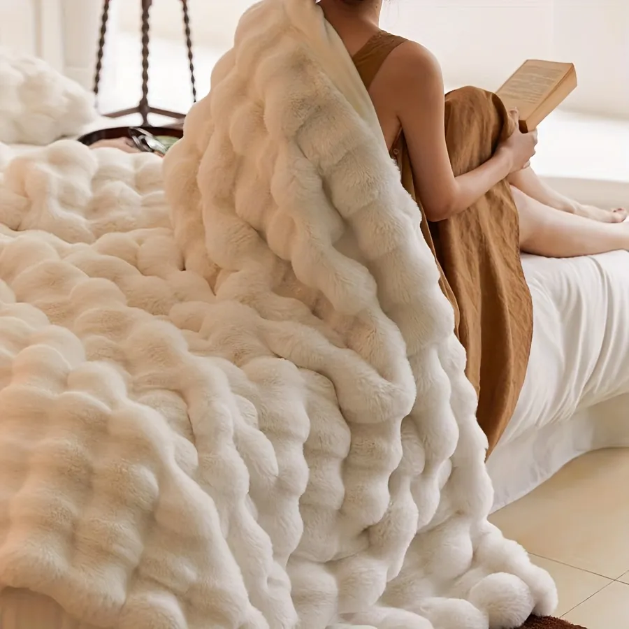 Soft And Cozy Plush Blanket For Travel, Sofa, Bed, And Home Decor - Perfect Gift For Family And Friends - Temu
