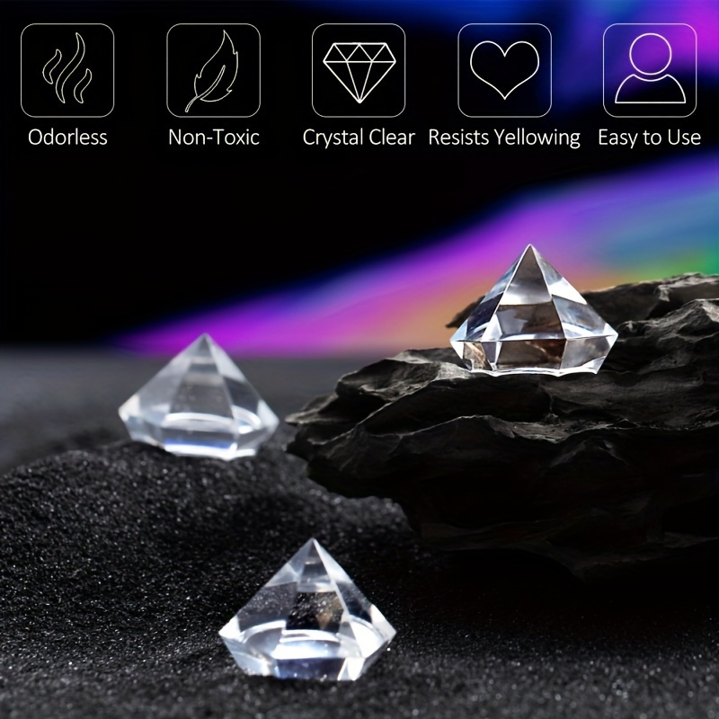 Uv Resin Crystal Clear Hard Type Upgraded Ultraviolet Epoxy - Temu
