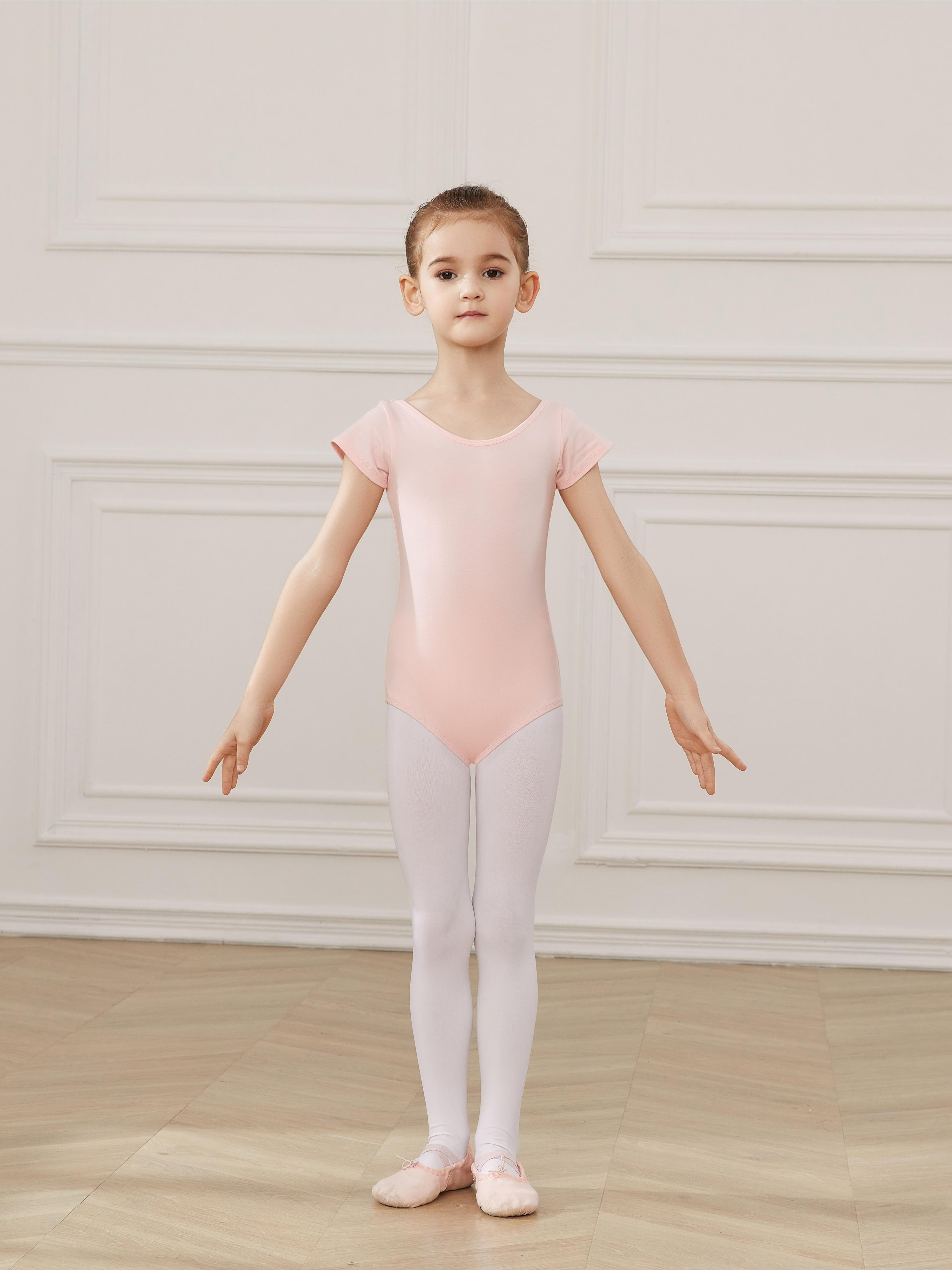 Tiaobug Nude Child Teens Adjustable Strap Dance Leotard Underwear For Kids  Ballet Tutu Girls Gymnastics Leotard Sports Bodysuit