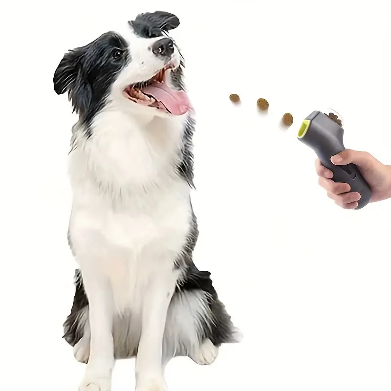Pet Treat Launcher Dog Food Catapult Dog Stuff Puppy Snack Shooter Feeder  Pet Training Dispenser Toys Dog Interactive Toys Gifts - Temu New Zealand
