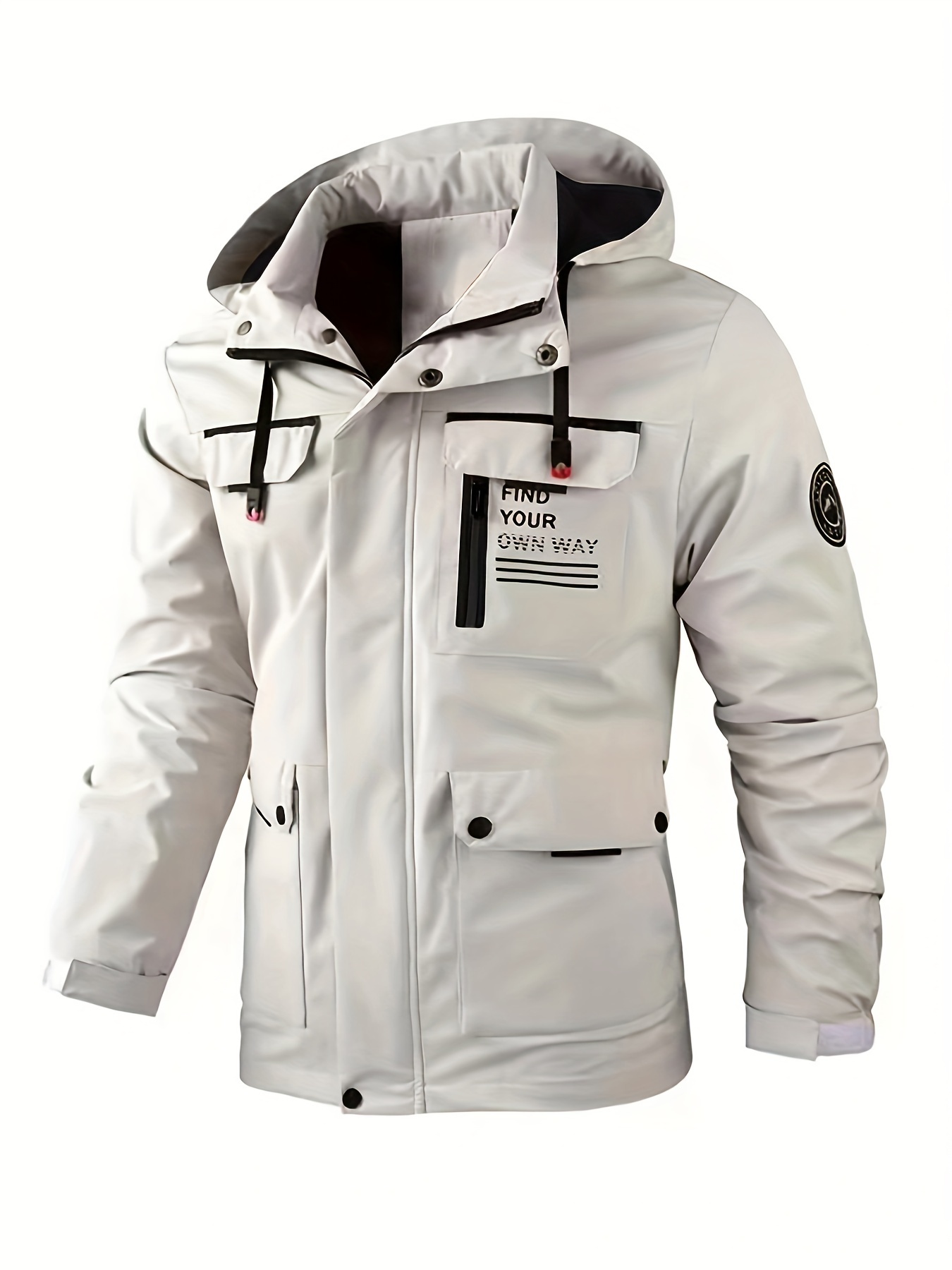 Abrigos de invierno para mujer, chaquetas de talla extra grande con  bolsillos, forro polar grueso, abrigo con capucha, resistente al viento,  parkas