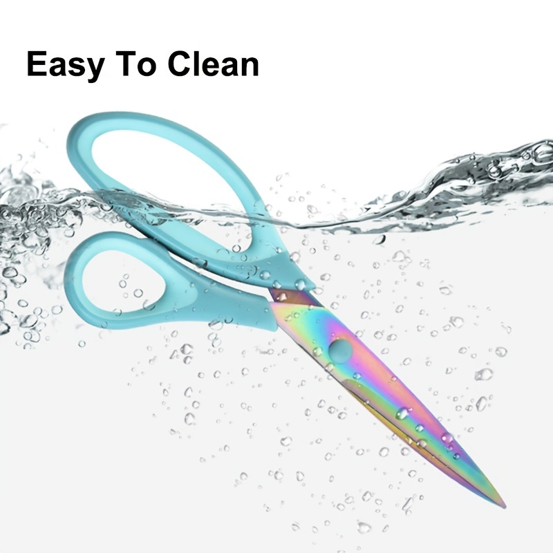 Craft Scissors All Purpose Sharp Titanium Blades Shears - Temu