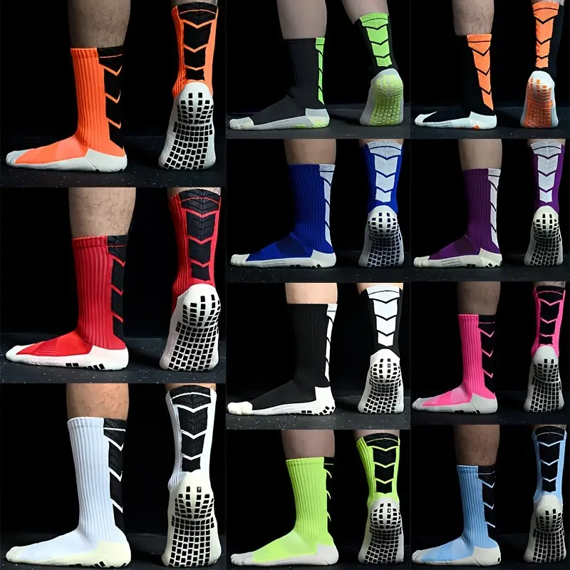 Non slip Soccer Grip Socks Towel Bottom Enhanced Performance - Temu