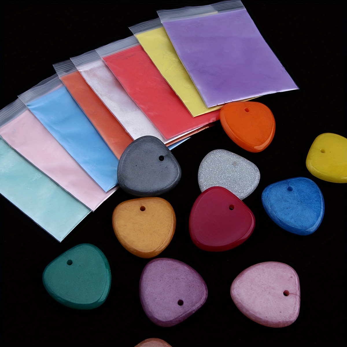 Mica Powder for Epoxy Resin Pigment Powder for Nails, Epoxy Resin