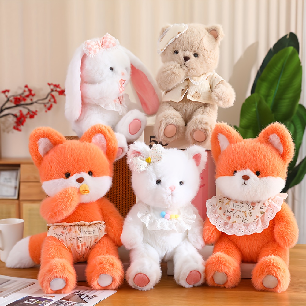 30 Cm/11 8 Pouces Mignon Gros Ours En Peluche Musclé Jouet - Temu