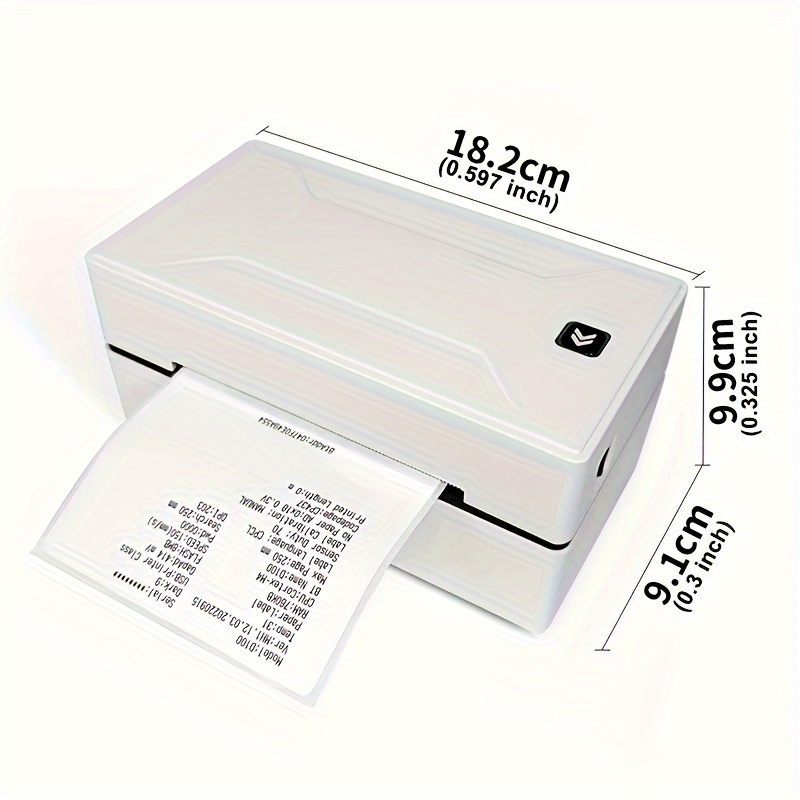 3 pulgadas etiqueta de la impresora térmica, impresora de la etiqueta  engomada