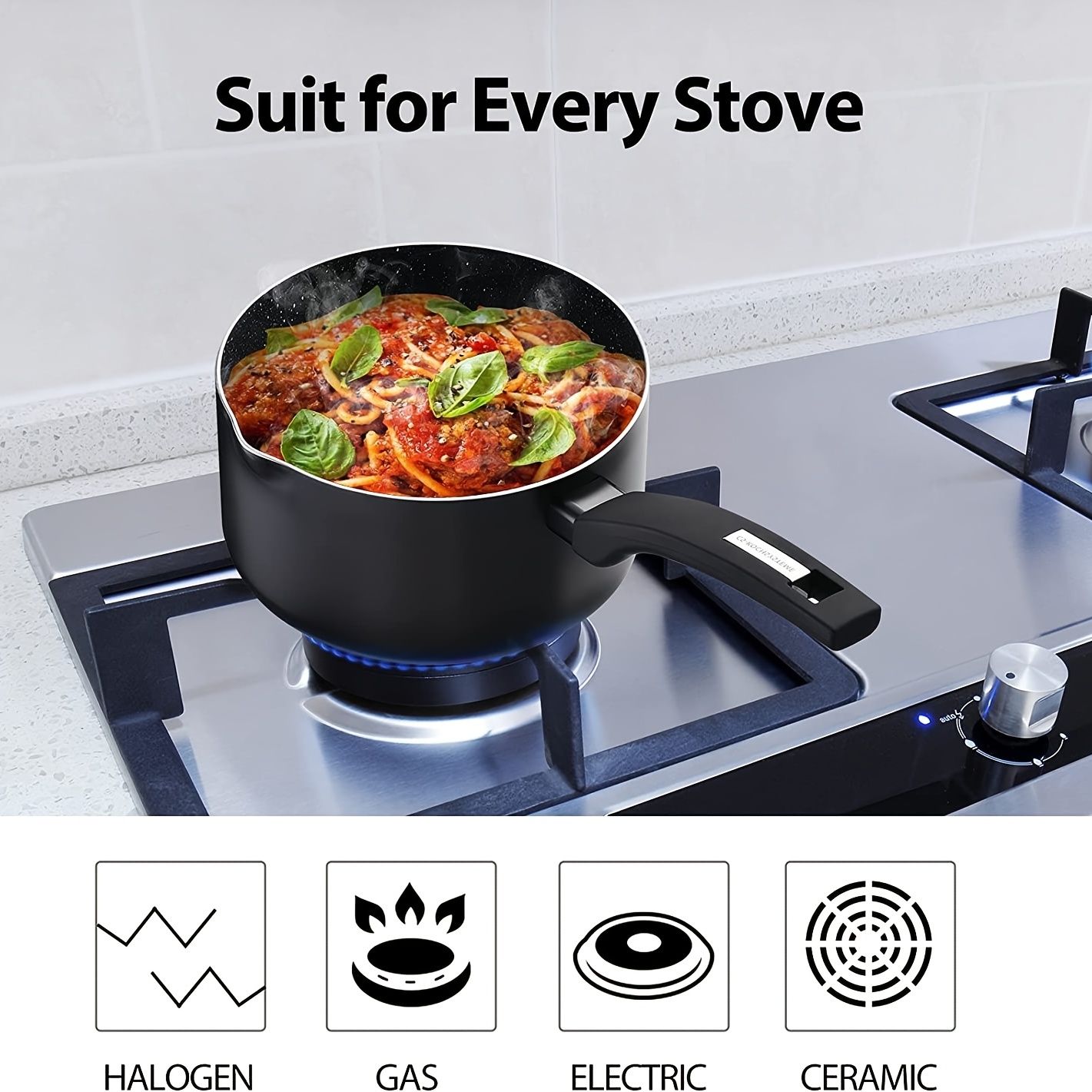 Upgrade Your Cooking With Csk Maifan Stone Non Stick Frying Pan - Pfoa  Free, Suitable For All Stoves! - Temu