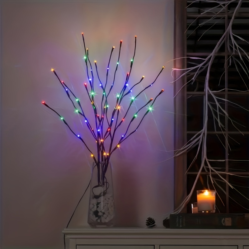 Branches Lumineuses À 20 LED 1 Pièce Éclairage De Décoration - Temu Belgium