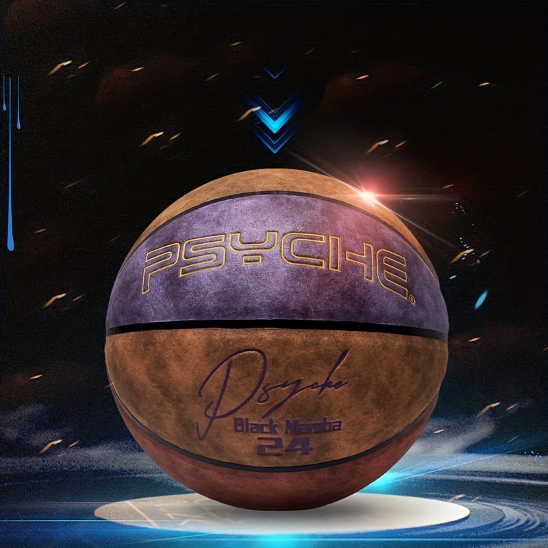 

1pc High-quality Microfiber Basketball For Youth And Adult Training - Durable And Non-slip Surface For Improved Grip And Control