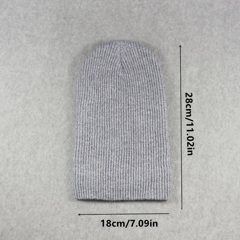 1pc Cappello A Maglia Versatile Da Uomo, Morbido E Caldo Bonnet Hat - Temu  Italy