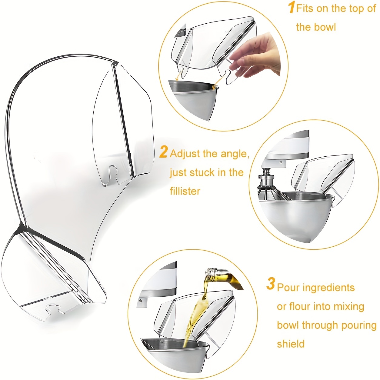  New Metro Design PC-GL Pouring Chute for Glass Bowl