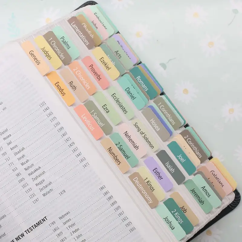 75 Bible Index Tabs Faith Stickers Bible Journaling Supplies - Temu