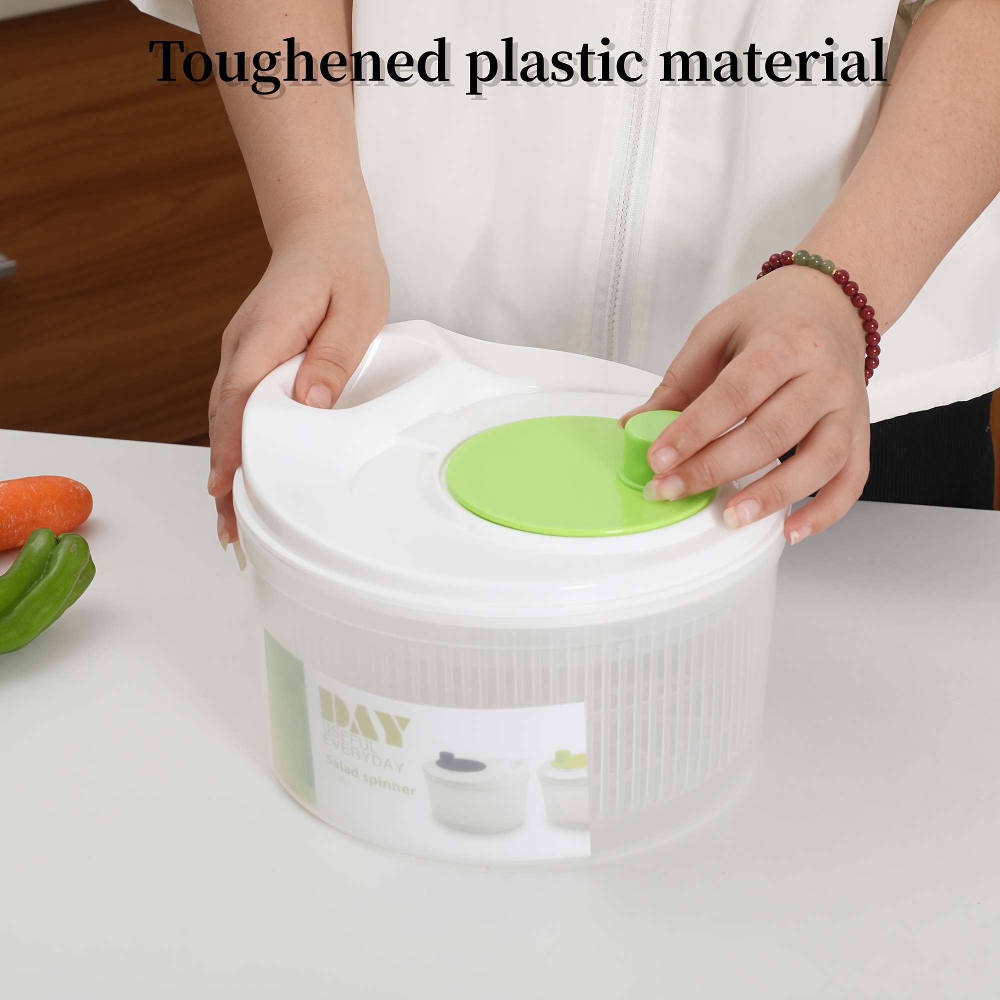 Commercial Plastic Vegetable Dryer Salad Spinner - China Vegetable