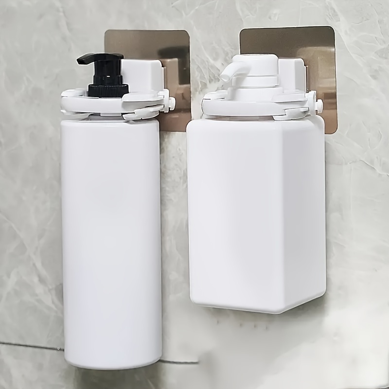 1pc Punch-free Shower Gel Organizer, Shampoo & Soap Holder, Bathroom Hand  Wash Bottles Rack