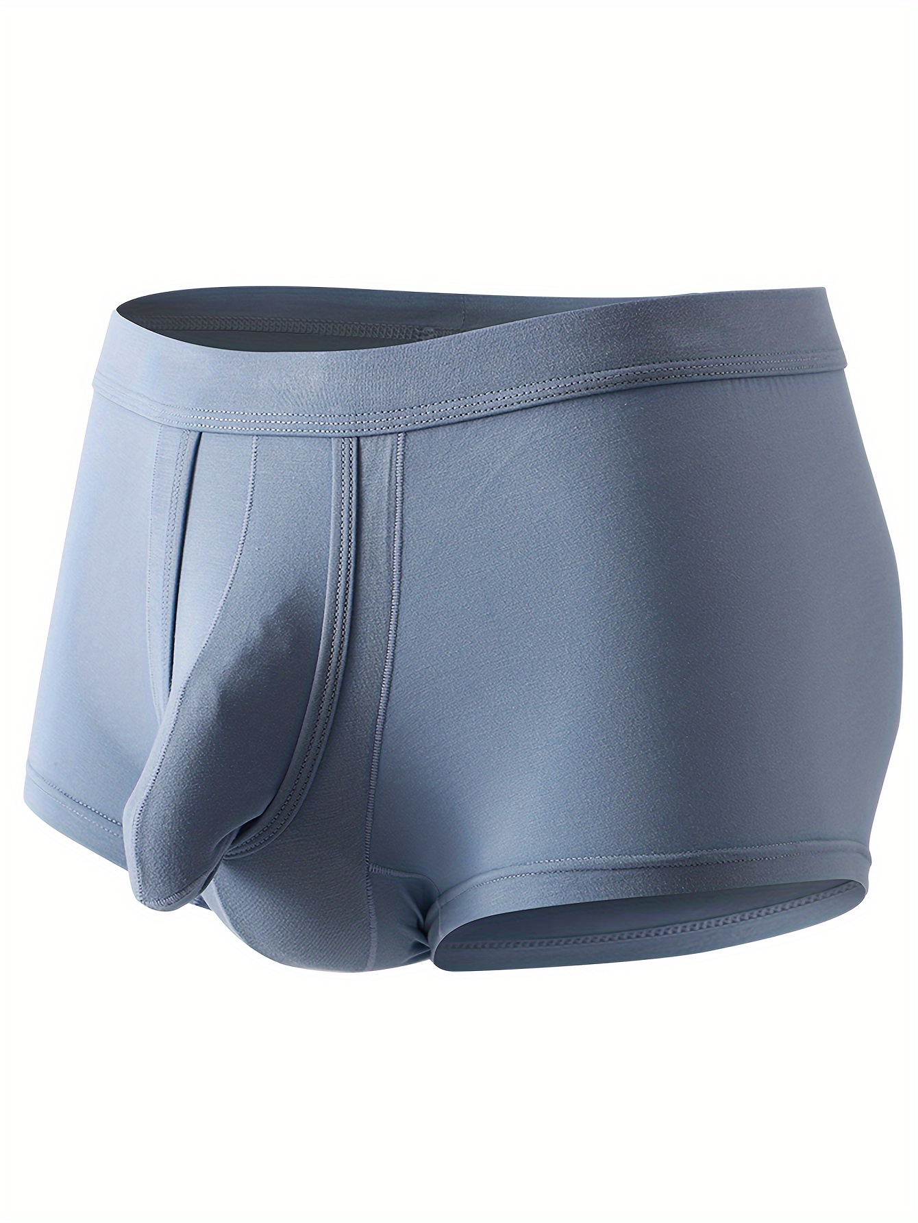 Mens Lightweight Breathable Modal Open Boxer Boxer Briefs With Pouch With  Anti Chafing Short Leg And Tagless Separate Dual Pouch Underwear From  Quentinde, $15.63