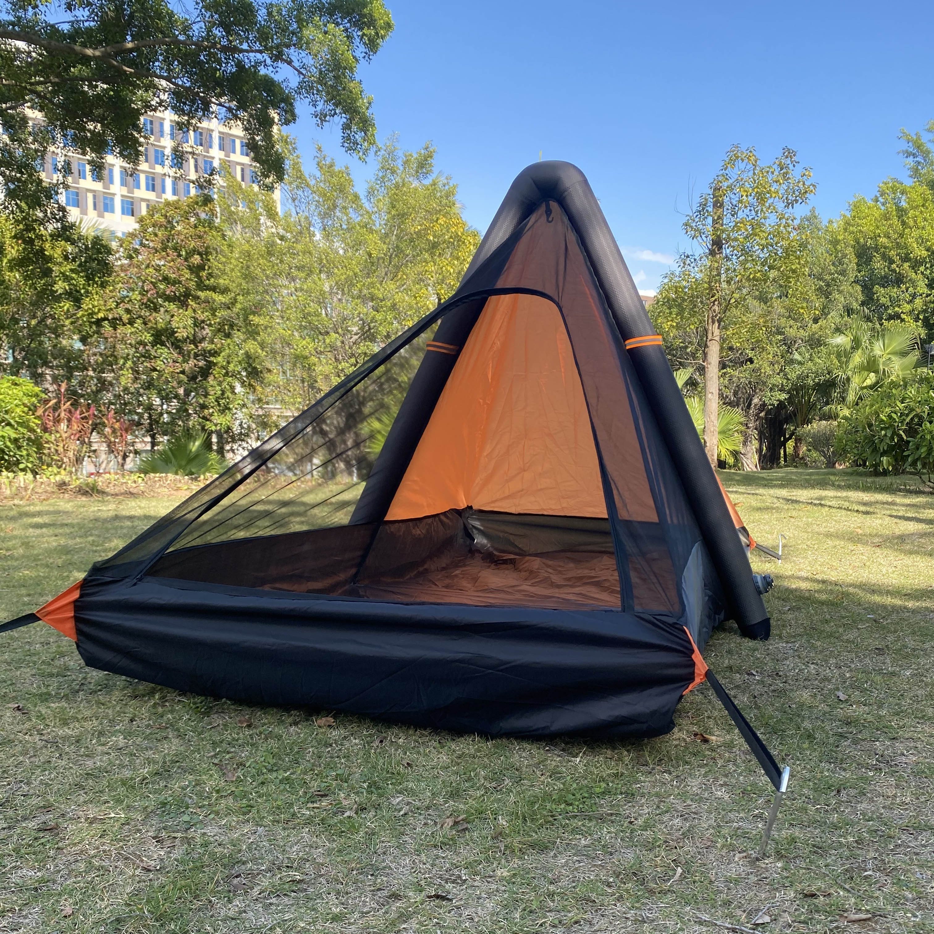 Tragbares, Aufblasbares, Wasserdichtes Zelt Für Eine Person, Outdoor-zelt,  Geeignet Zum Wandern, Camping, Rucksackreisen, Kaufen Sie Die Neuesten  Trends