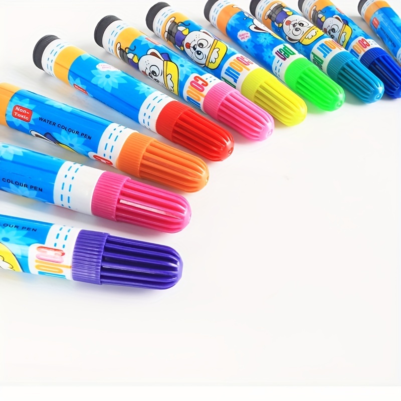 Colored Gel Pens Retro Ink Retractable Vintage Coloring Pens - Temu