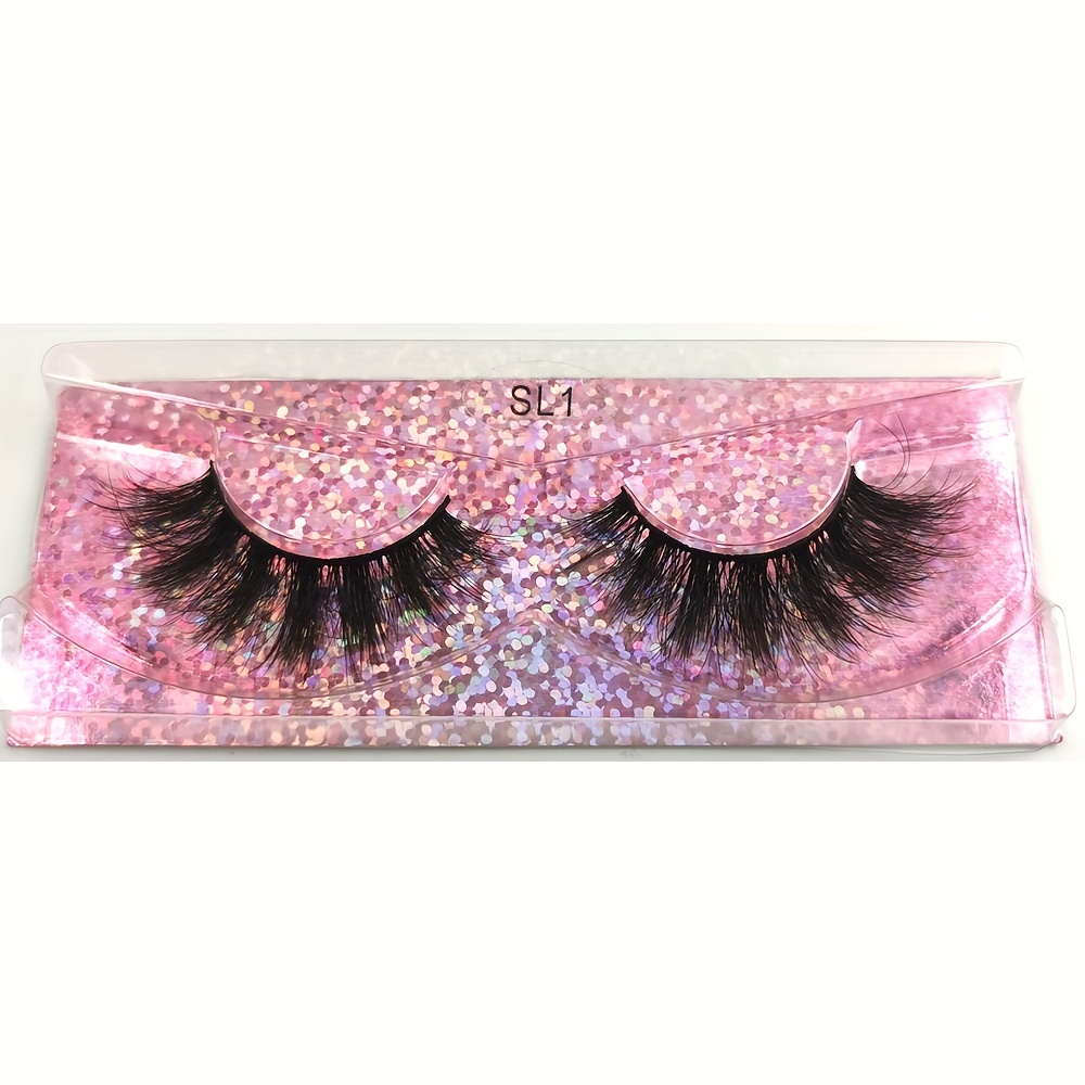 20 Pairs Natural Fluffy Wispy False Eyelashes 10 Styles Mixed Styles