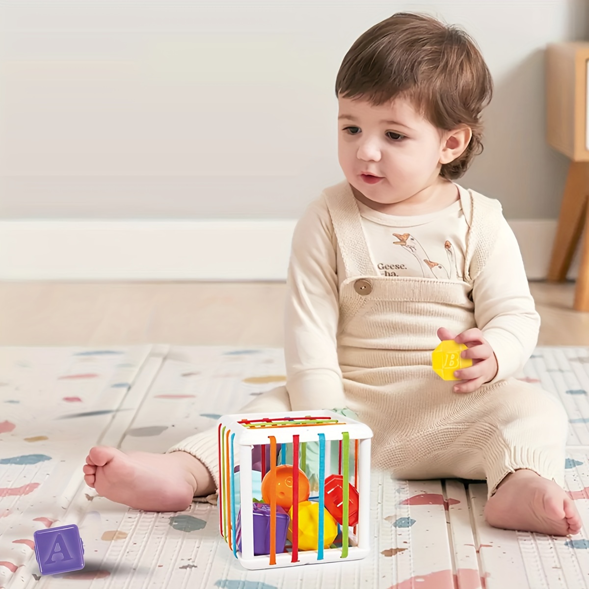 Jouet cube de classification de forme pour bébé de 6 mois et plus, jouet  sensoriel pour