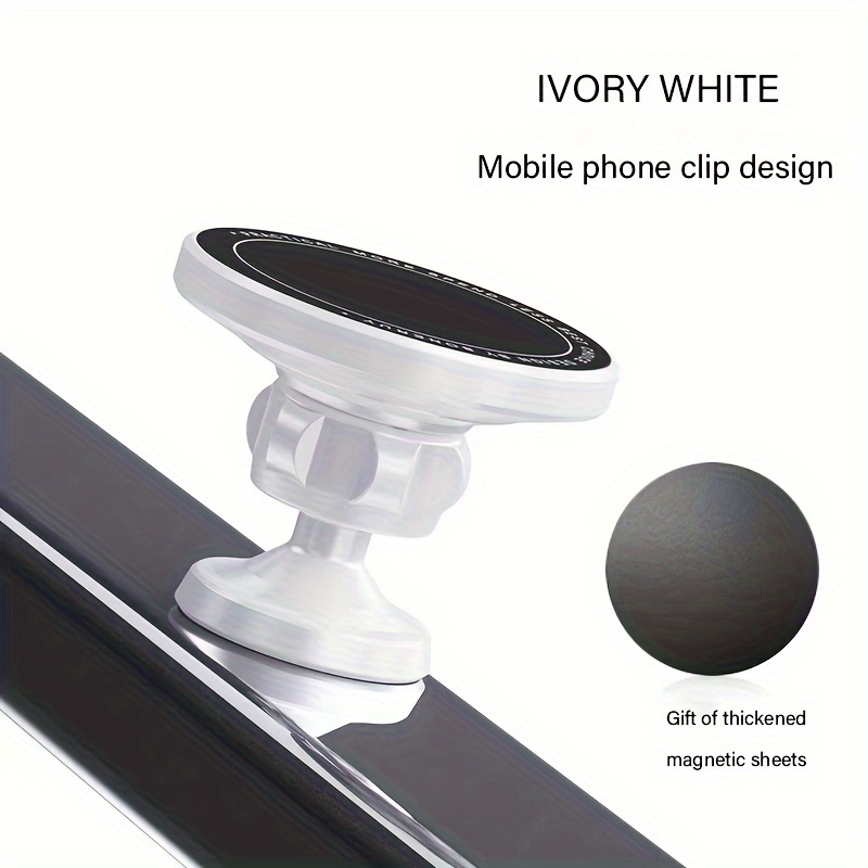 Portable Phone Holder 360 Degree Rotation/rubidium Magnet - Temu