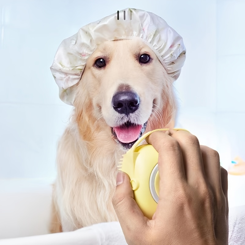 Spazzola da bagno per cani, spazzola per shampoo per cani