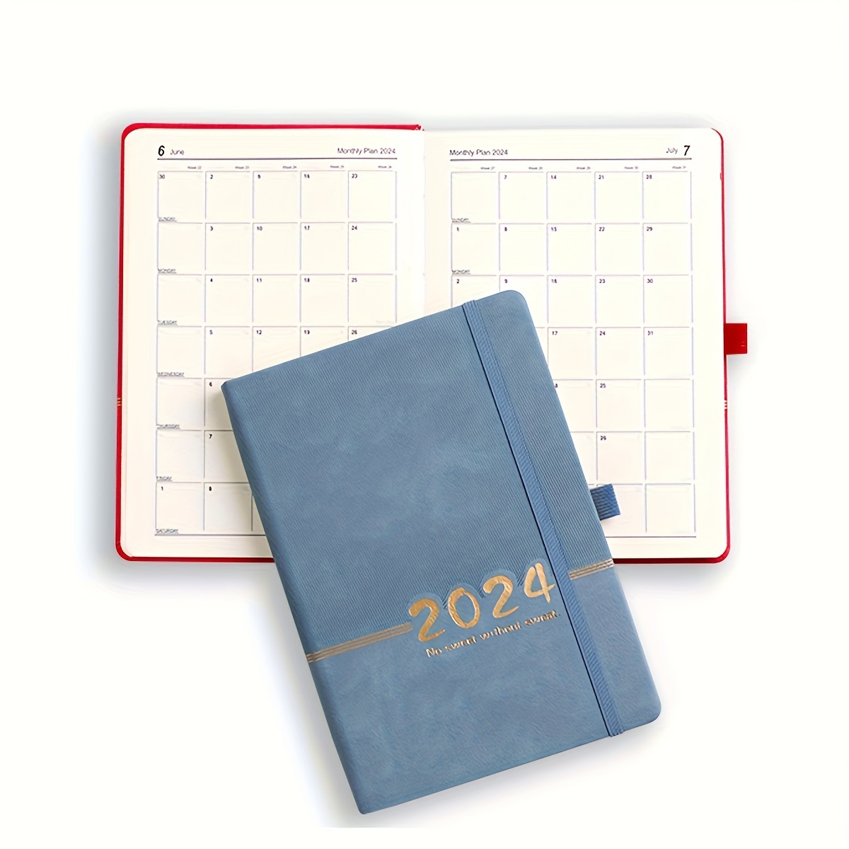 1pc2024 A5 Agenda Planner Notebook Diary Weekly Planner Goal - Temu