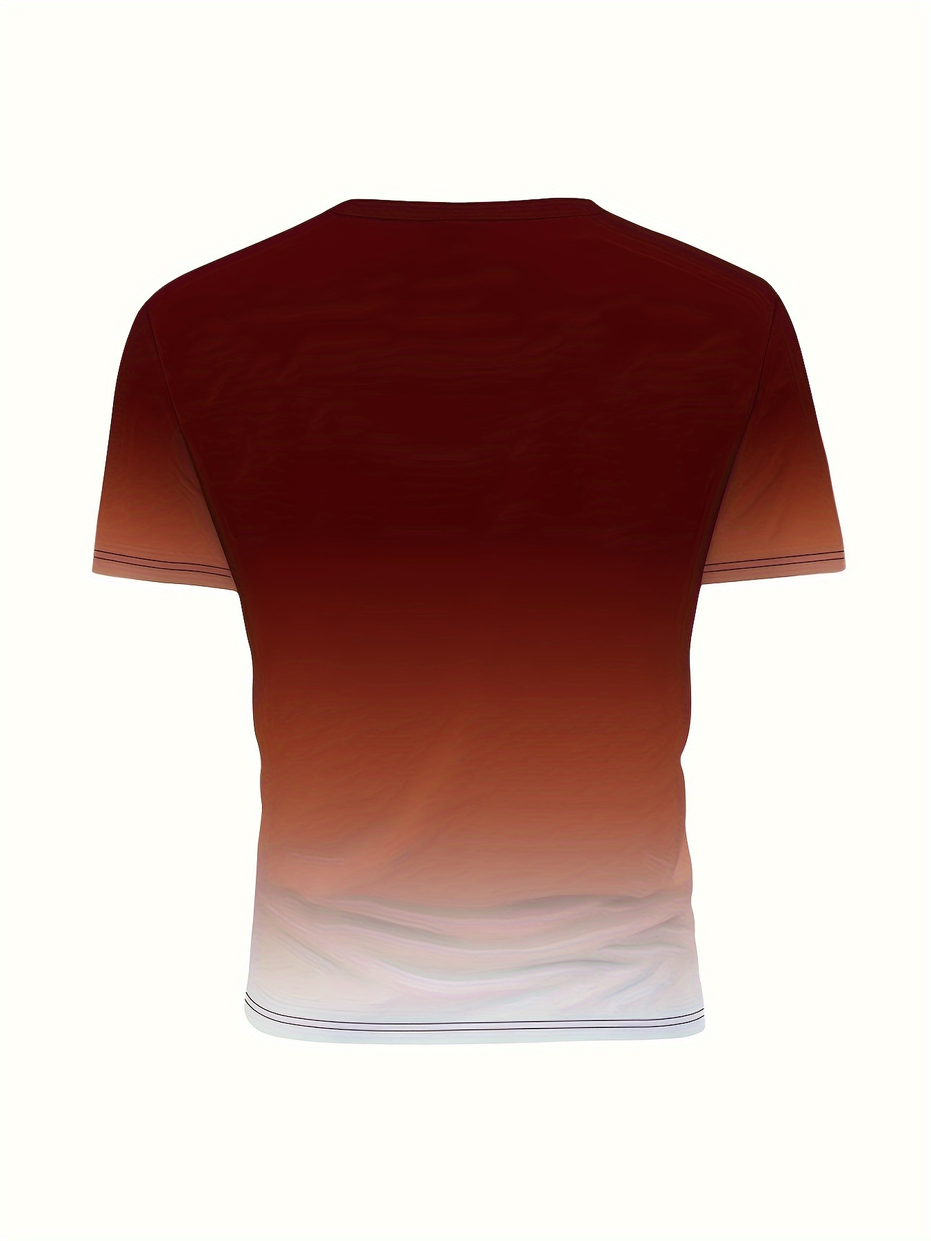 Camiseta Ajustada Moda Verano Hombre Uso Diario Casual - Temu