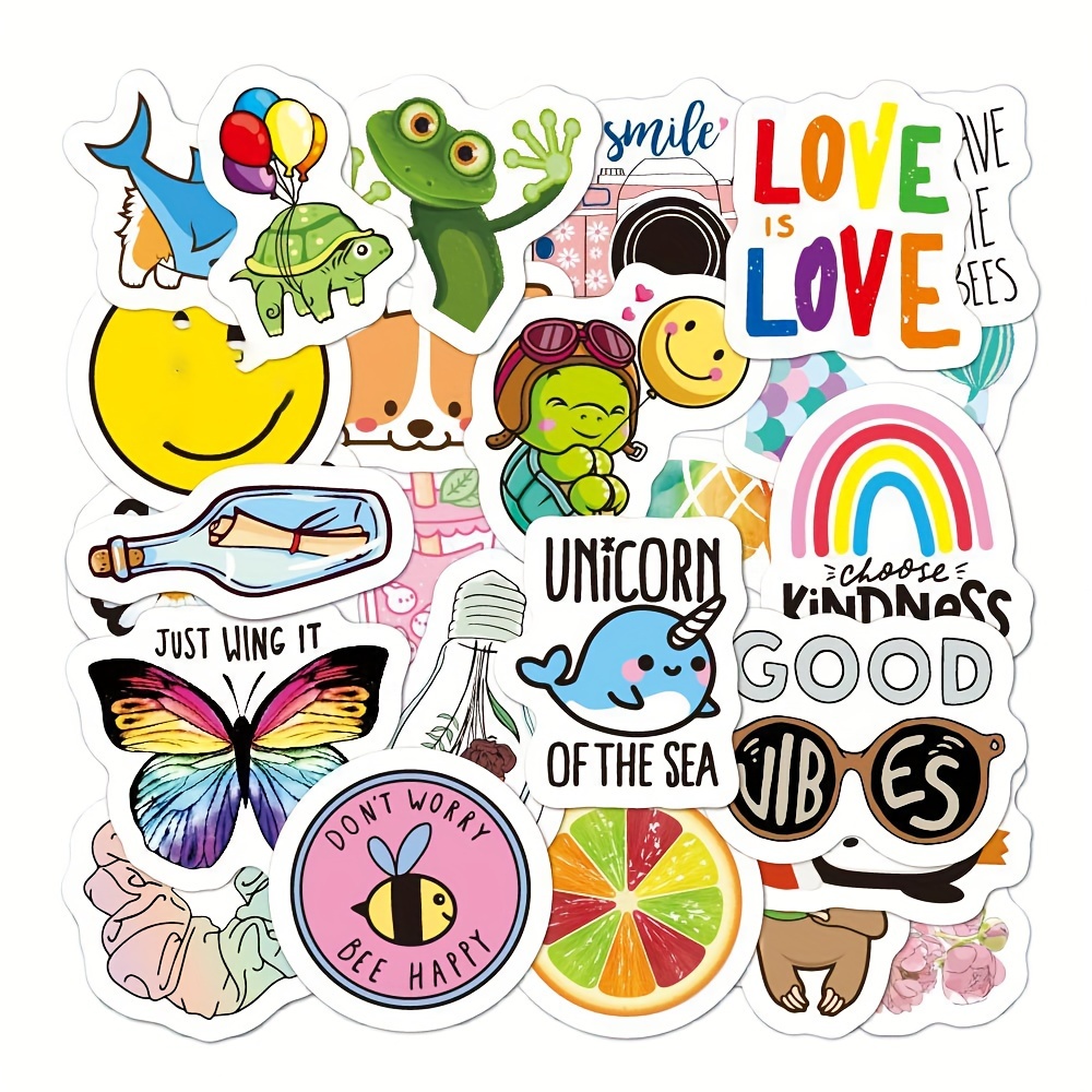 Sweet Honey Bee Stickers (25 pcs)