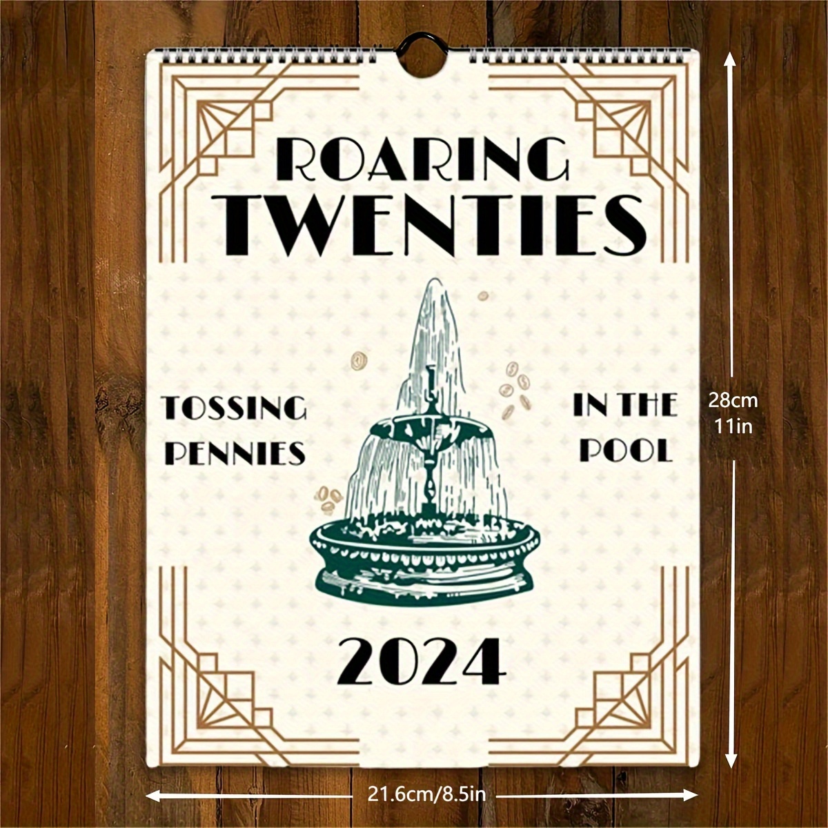 2024-lyrics-calendar-calendar-2024-2024-wall-calendar-wall-temu