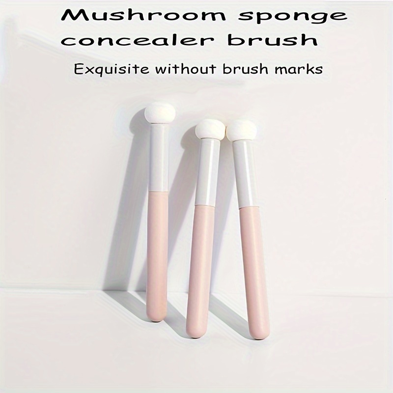 Small Mushroom Concealer Brush For Spots Acne Marks Dark Circles