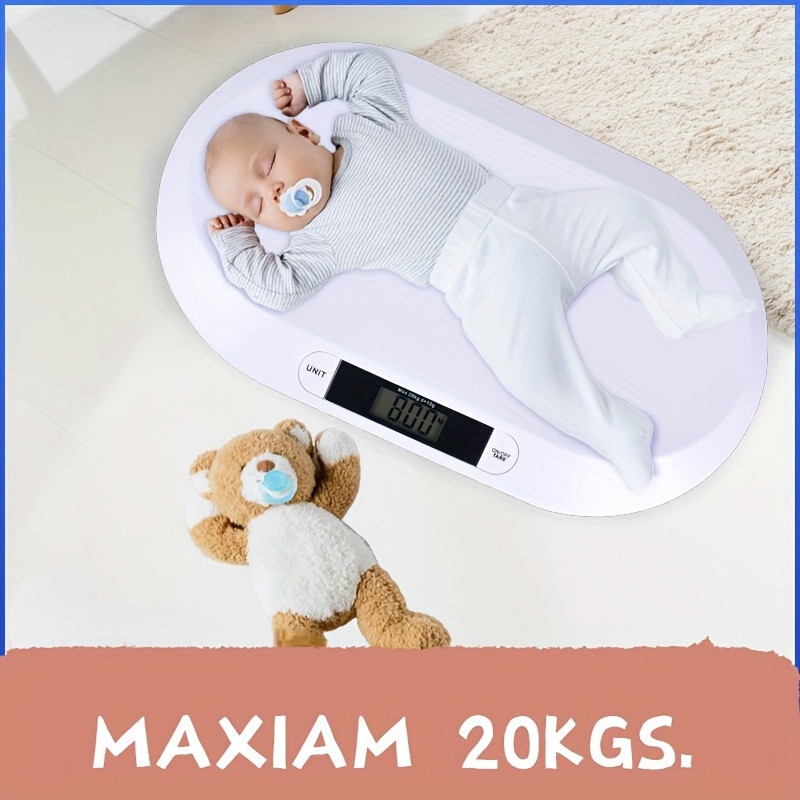 Good Price 20KG White Measure Infant Digital Weight Electronic Weighing Baby  Scale