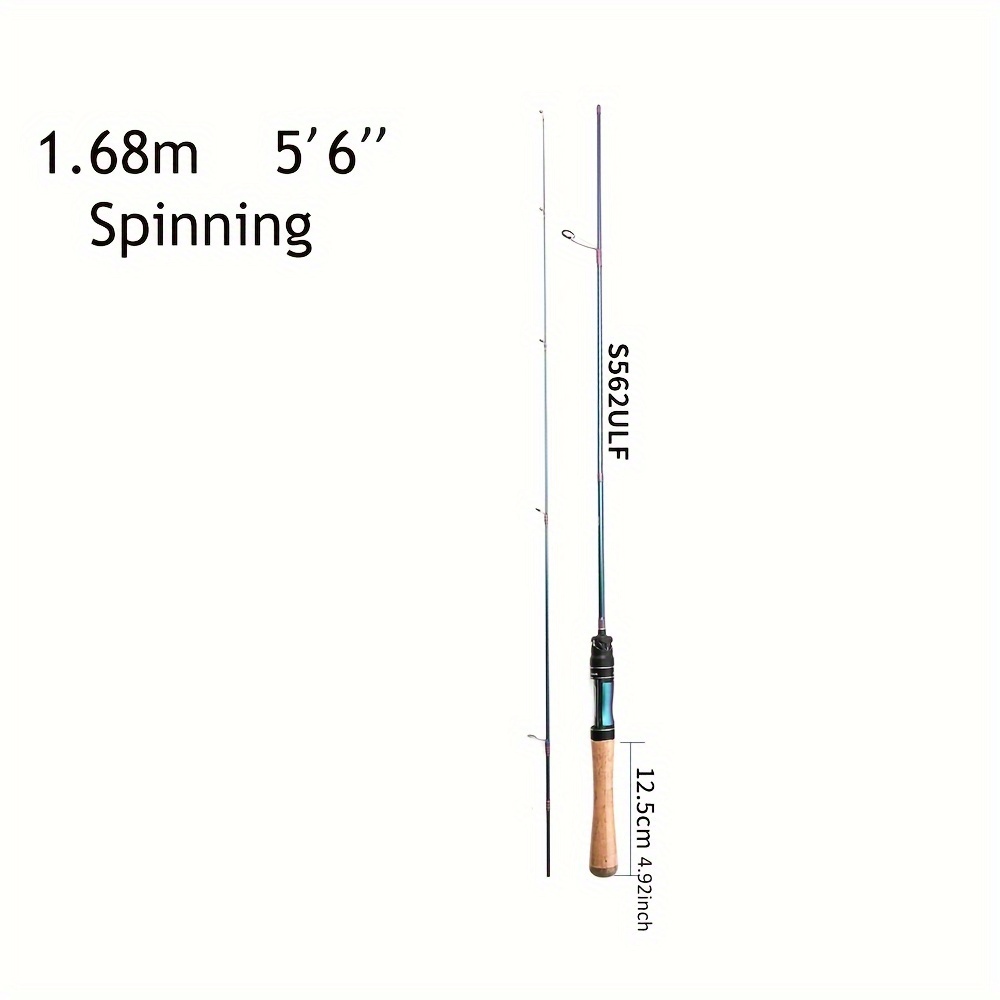 2023 CRIUS II Rock Fishing Rod Carbon Fiber Spinning Fishing Rods