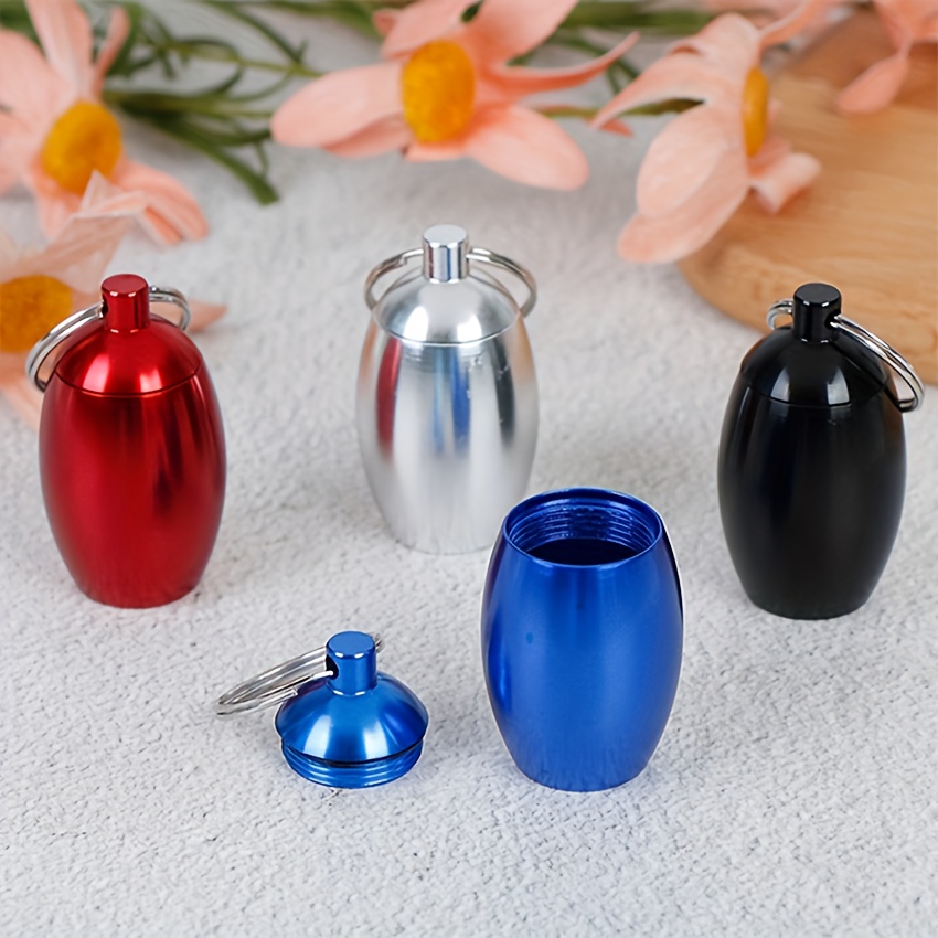  Portable Ear Plug Carrying Case, Waterproof Metal