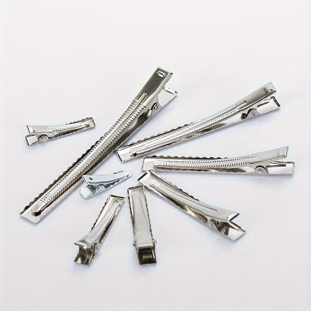 50pcs Alligator Hairpin Clips, DIY Hair Clip Accessories