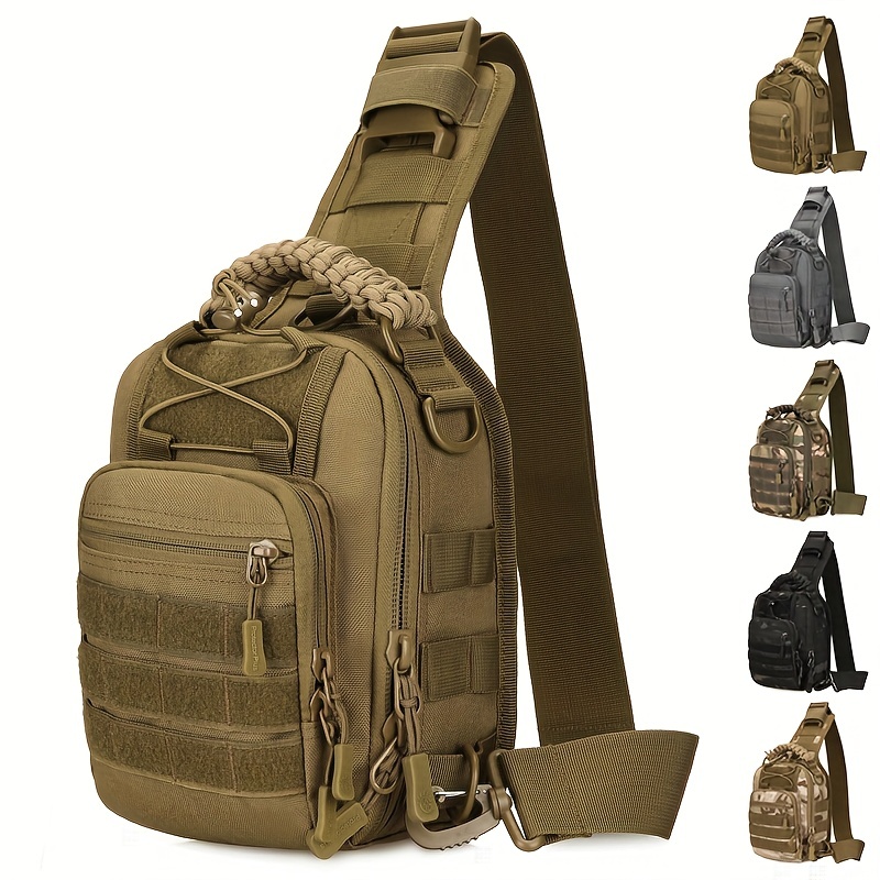 New Camo Fishing Crossbody Bag Camping Hiking Shoulder Bag - Temu