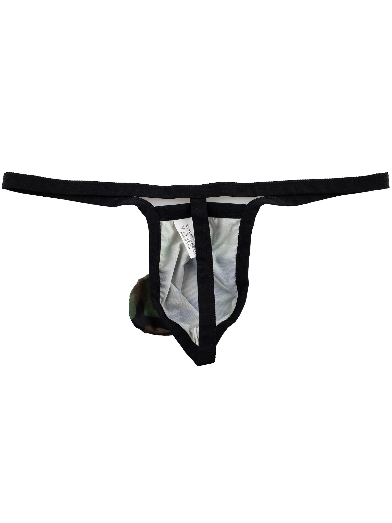 Men's Camouflage Print Comfortable Hollow G strings Thongs - Temu