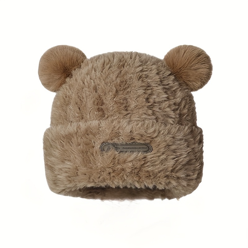 Cappello Invernale Caldo Passamontagna Orso Bambini 1 Pezzo - Temu Italy