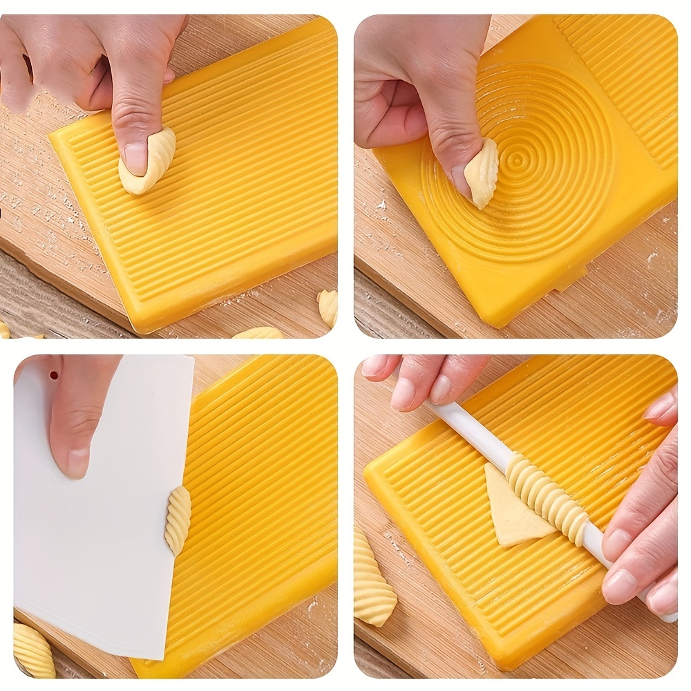 Gnocchi Board Kit: Plastic Pasta Shaper Tools For Garganelli - Temu United  Arab Emirates
