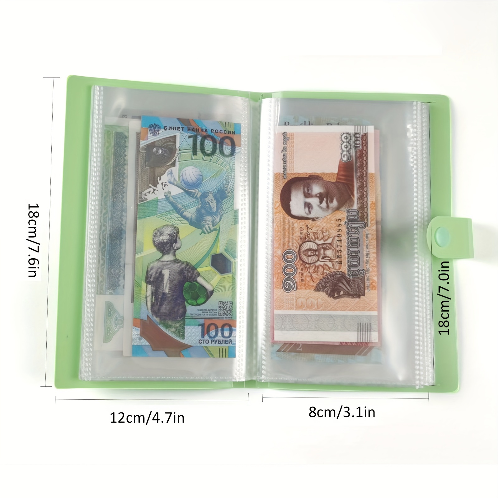 Paper Money World Currency Collection Book Binder - Temu